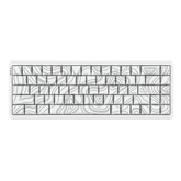 Ajazz AK680 MAX (Magnetic - Contour White)